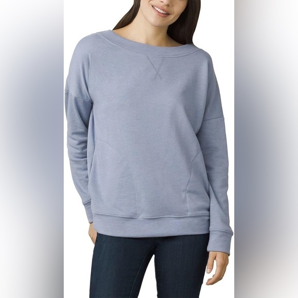 prAna Opal Top in Fairhope Blue, Size M - Picture 1 of 9